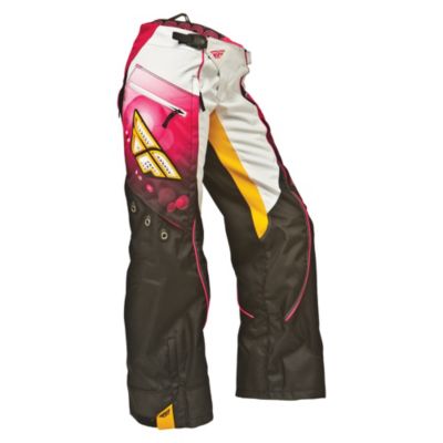 FLY Racing 2014 Women's Kinetic Off-Road Motorcycle Pants -0/2 Pink/ White pictures