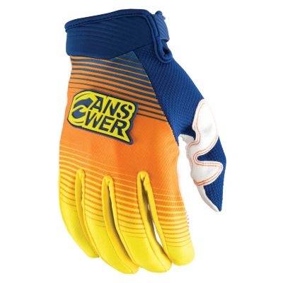 Answer 2014 Ion Breeze Off-Road Motorcycle Gloves -XL Blue/ Yellow pictures