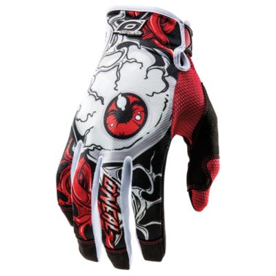 O'neal 2014 Kid's Jump Mutant Off-Road Motorcycle Gloves -MD 5 Red/Black pictures