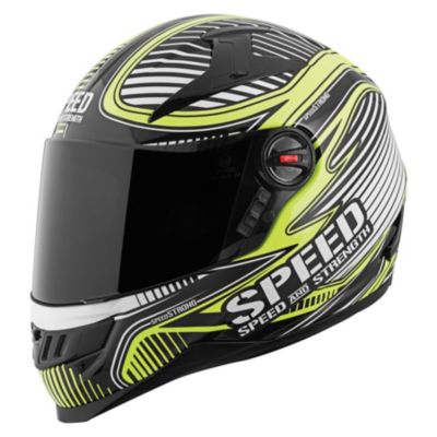 Speed AND Strength Ss1300 Speed Strong Full-Face Motorcycle Helmet -SM Red pictures
