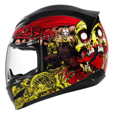 Icon Airmada Chainbrain Full-Face Motorcycle Helmet -MD Glow in the Dark pictures