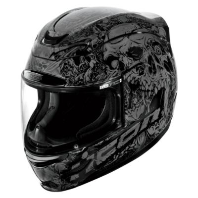 Icon Airmada Parahuman Man Full-Face Motorcycle Helmet -3XL Red pictures