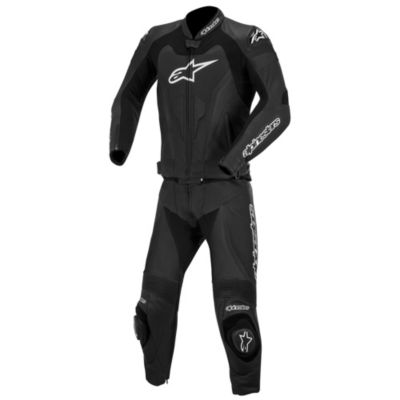 Alpinestars 2014 GP Pro Two-Piece Leather Motorcycle Suit -52 Black pictures