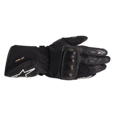 Alpinestars Gt-S X-Trafit Leather and Gore-Tex Motorcycle Gloves -SM Black/WhiteRed pictures