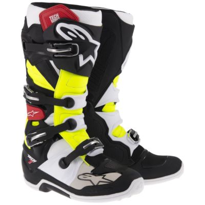 Alpinestars 2014 Tech 7 Off-Road Motorcycle Boots -10 White pictures