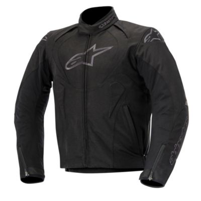 Alpinestars T-Jaws Waterproof Textile Motorcycle Jacket -LG Black/WhiteRed pictures