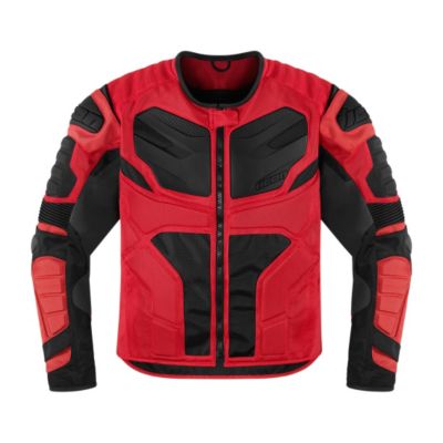 Icon Overlord Resistance Textile Motorcycle Jacket -MD Blue pictures