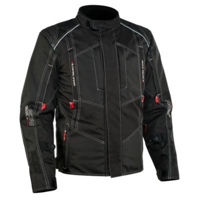 Sedici Rapido Waterproof Textile Motorcycle Jacket -SM Black/ Gunmetal pictures