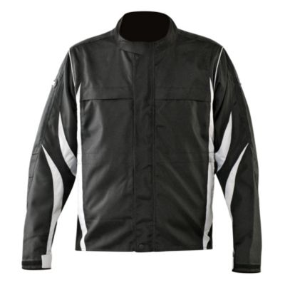 Bilt Shield Off-Road Motorycle Jacket -LG Black/White pictures