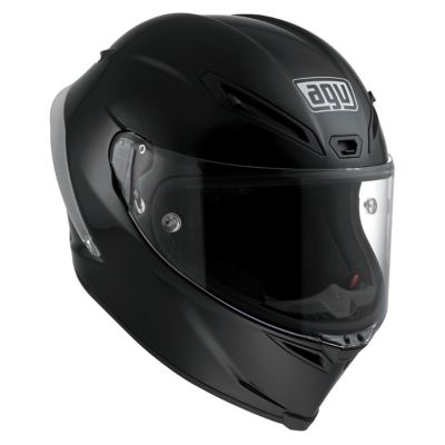 AGV Corsa Solid Full-Face Motorcycle Helmet -ML Gloss Black pictures