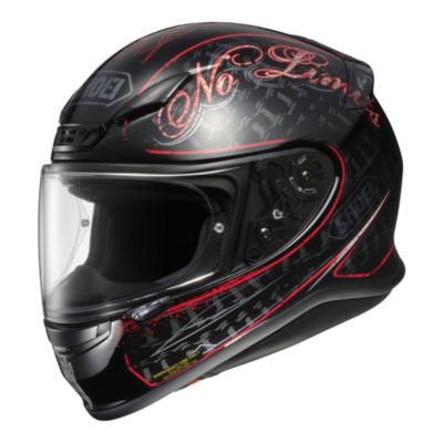 Shoei Rf-1200 Inception Full-Face Motorcycle Helmet -MD Black/Red pictures