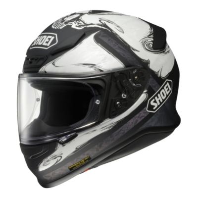 Shoei Rf-1200 Phantasm Full-Face Motorcycle Helmet -LG Black/White pictures