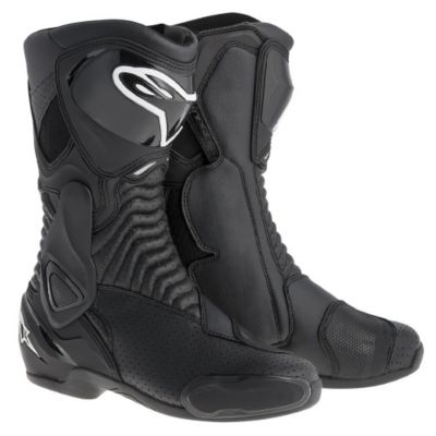 Alpinestars S-Mx 6 Vented Motorcycle Boots -45 White/ Black/Red pictures