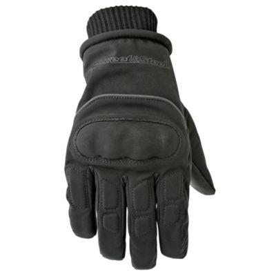 Street & Steel Black'd Out Urban Motorcycle Gloves -4XL Black pictures