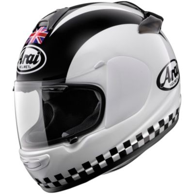 Arai Vector-2 Read Replica Full-Face Motorcycle Helmet -LG White/Black pictures