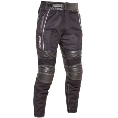 Sedici Alonso Leather/Mesh Hybrid Motorcycle Pants -32 Black pictures
