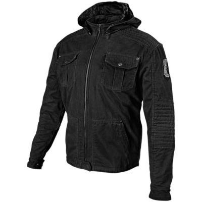 Speed AND Strength Dogs of War Armored Motorcycle Hoody -LG Black pictures