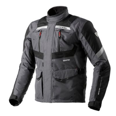 Rev'it! Neptune GTX Textile Motorcycle Jacket -LG Silver/Black pictures