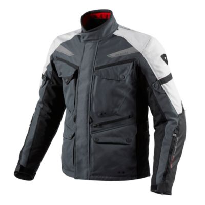 Rev'it! Outback Waterproof Motorcycle Jacket -2XL Anthracite/Silver pictures
