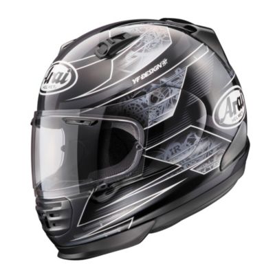 Arai Defiant Chronus Full-Face Motorcycle Helmet -LG Red/Black pictures