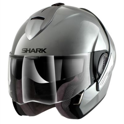 Shark EvoLine series3 ST Solid Modular Motorcycle Helmet -LG Gray Quartz pictures