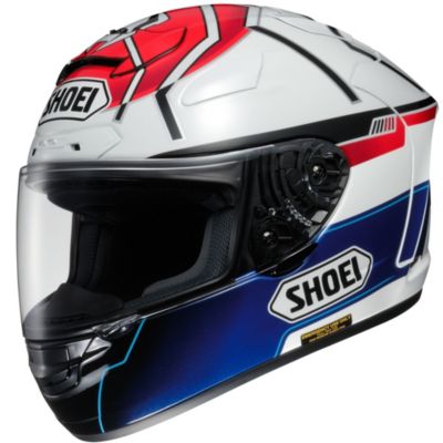 Shoei X-Twelve Motegi Marquez Tc-1 Full-Face Motorcycle Helmet -SM Red/White/Blue/Black pictures