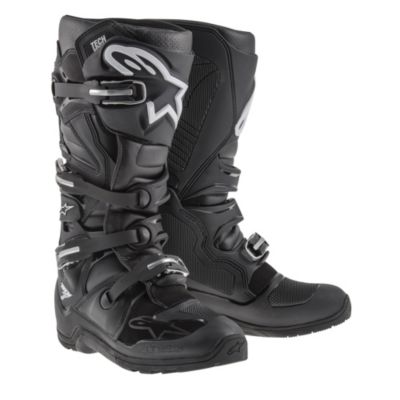 Alpinestars Tech 7 Enduro Off-Road Motorcycle Boots -8 Black pictures