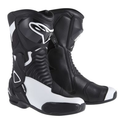 Alpinestars Women's S-Mx 6 Motorcycle Boots -US 10/Euro 42 Black/White pictures