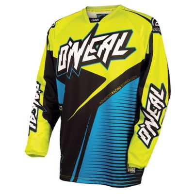 O'neal 2015 Hardwear Flow Off-Road Motorcycle Jersey -SM Blue Glo pictures