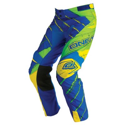 O'neal 2015 Kid's Mayhem Revolt Off-Road Motorcycle Pants -5/6 Blue/Green pictures