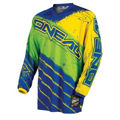 O'neal 2015 Mayhem Revolt Off-Road Motorcycle Jersey -LG Blue/Green pictures