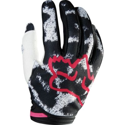 FOX 2015 Women's Dirtpaw Off-Road Motorcycle Gloves -LG Blue/Red pictures