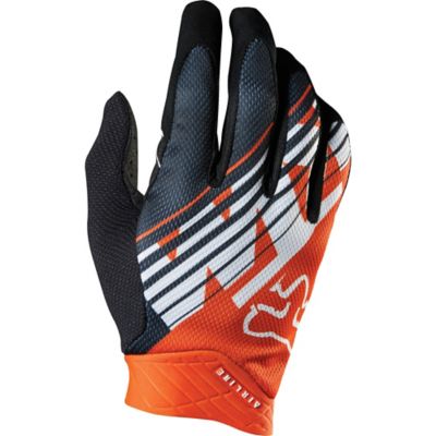 FOX 2015 Airline KTM Off-Road Motorcycle Gloves -MD Orange pictures