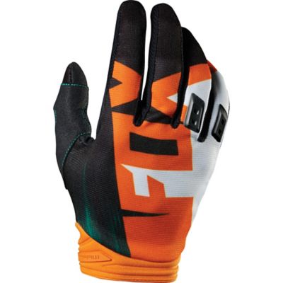 FOX 2015 Dirtpaw Vandal Off-Road Motorcycle Gloves -LG Green/Orange pictures