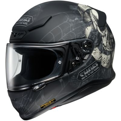 Shoei Rf-1200 Brigand Full-Face Motorcycle Helmet -SM Black/Gray pictures