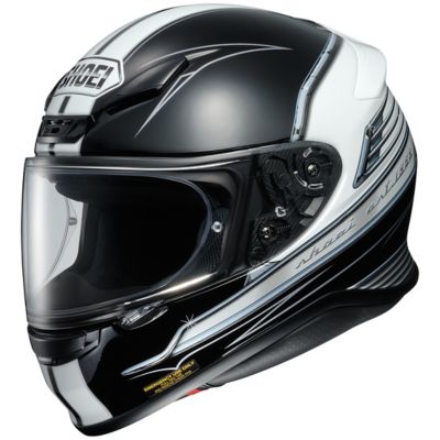 Shoei Rf-1200 Cruise Full-Face Motorcycle Helmet -SM Black/White pictures