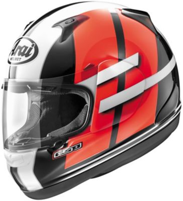 Arai Rx-Q Conflict Full-Face Motorcycle Helmet -MD Red/ Black/ White pictures