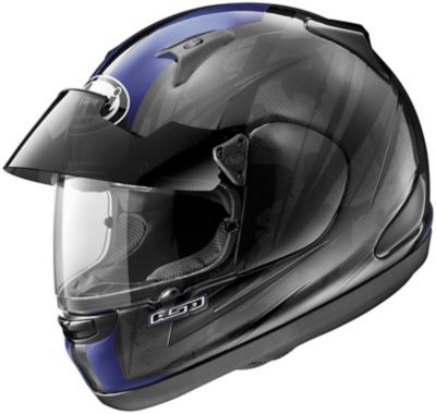 Arai Signet-Q Pro Tour Scheme Full-Face Motorcycle Helmet -MD Black/Blue pictures