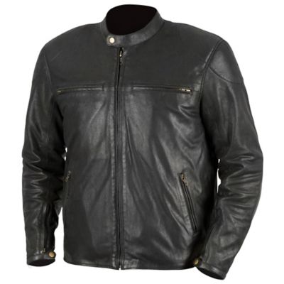 Street & Steel Richmond Leather Motorcycle Jacket -3XL Black pictures