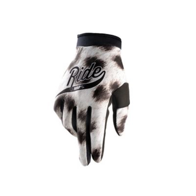 100% iTrack Ride Off-Road Motorcycle Gloves -SM White/Black pictures