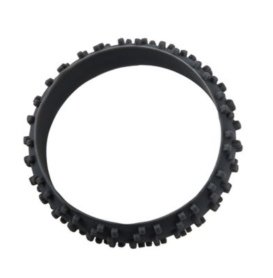 Wheelies Knobby Tire Bracelet -All Black pictures