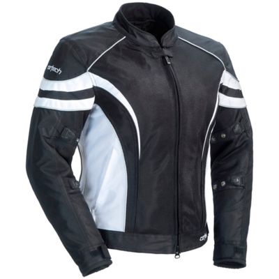 Cortech Women's LRX Air 2 Mesh Motorcycle Jacket -LG PLUS White/Silver pictures