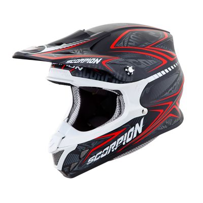 Scorpion Vx-R70 Blur Off-Road Motorcycle Helmet -2XL Silver pictures