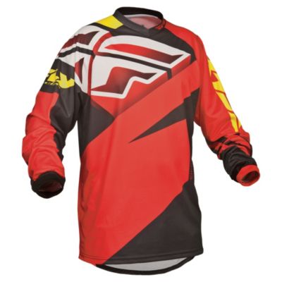 FLY Racing 2015 Kid's F-16 Off-Road Motorcycle Jersey -LG Black/Gray pictures