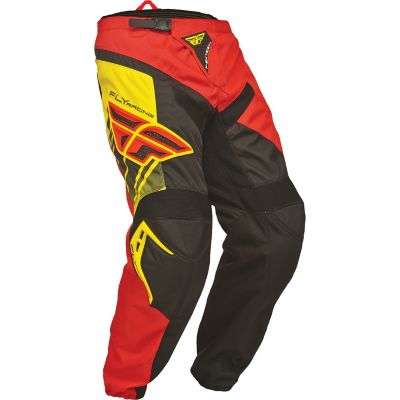 FLY Racing 2015 Kid's F-16 Off-Road Motorcycle Pants -20 Red/Black pictures