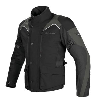 Dainese Tempest D-Dry Waterproof Motorcycle Jacket -US 50/Euro 60 Black/ Black/Red pictures