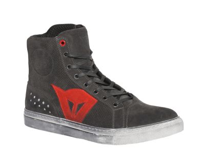 Dainese Street Biker Air Motorcycle Shoes -39 Carbon/Red pictures