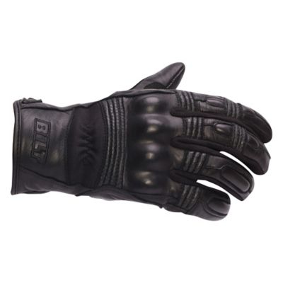 Custom Bilt Women's Interstate Leather Motorcycle Gloves -LG Black pictures