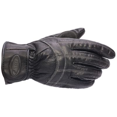 Bilt Commuter Leather Motorcycle Gloves -SM Black pictures
