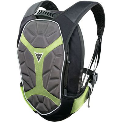 Dainese D-Exchange Backpack S -All Black/Anthracite/Fluorescent Yellow pictures